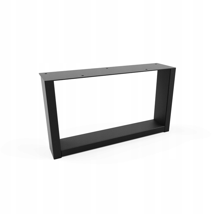 Nogi Metalowe LOFT do Mebli Szafki Komody Taboretu Podstawki Czarne 36×20cm - obrazek 2