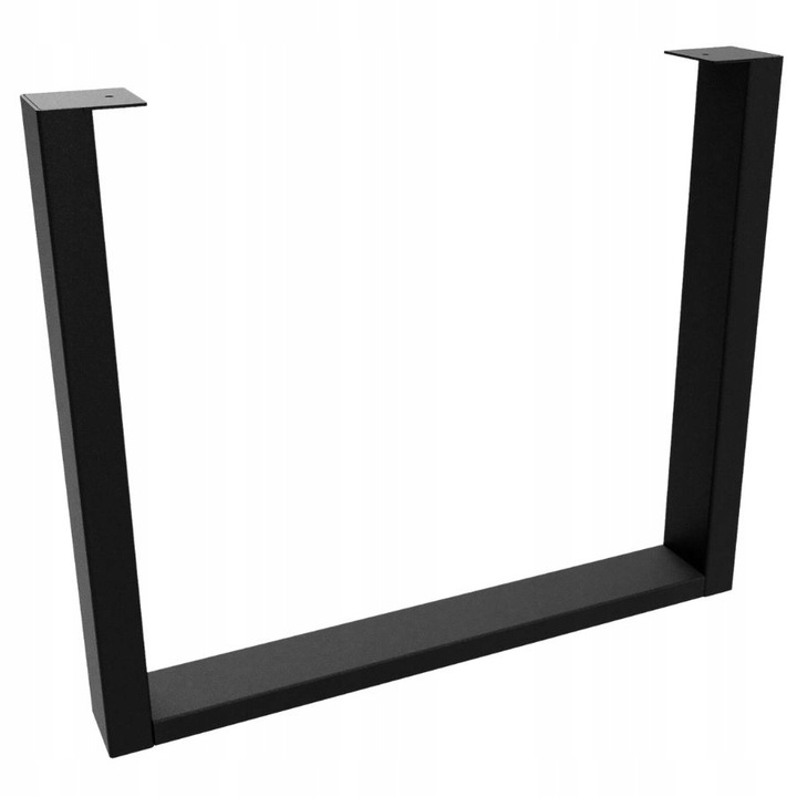 Nogi do Stolika Kawowego Ławy LOFT Industrialne Czarne Metalowe 50x42 cm