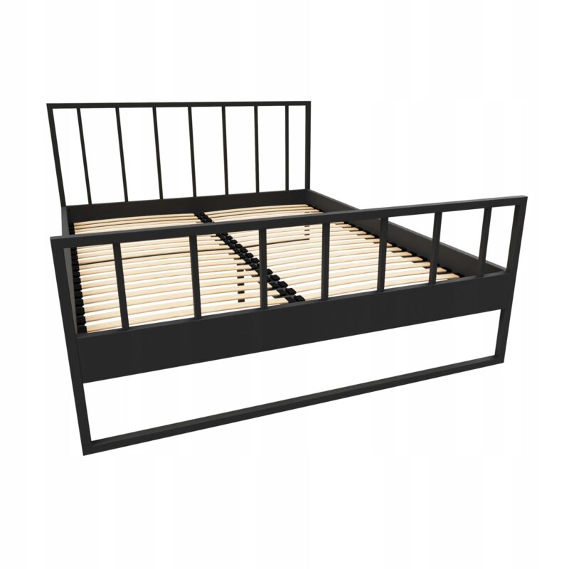 SOLIDNE Łóżko metalowe STELAŻ – KARIN LOFT - obrazek 4