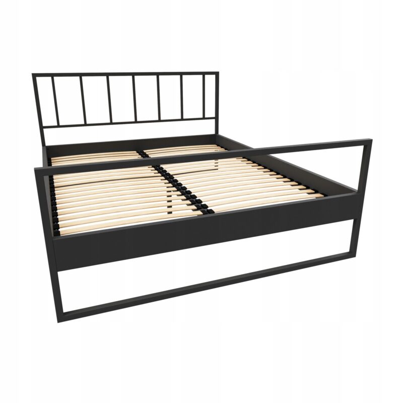 SOLIDNE Łóżko metalowe STELAŻ – HANNA LOFT - obrazek 3