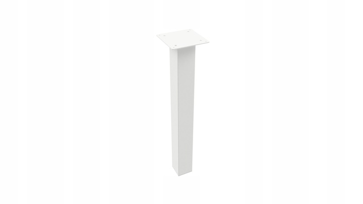 Nogi do Stołu Biurka METALOWE Mocne BIAŁE Matowe Loft 4 szt POLSKIE 72 cm - obrazek 5