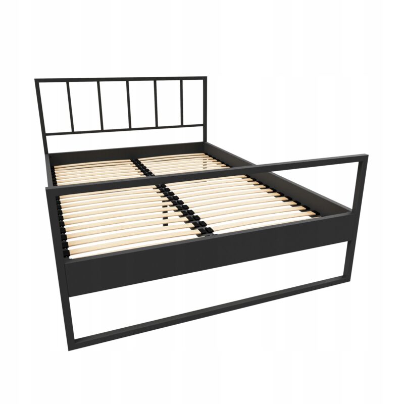 SOLIDNE Łóżko metalowe STELAŻ – HANNA LOFT - obrazek 5