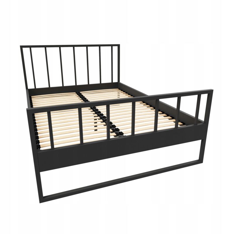 SOLIDNE Łóżko metalowe STELAŻ – KARIN LOFT - obrazek 6